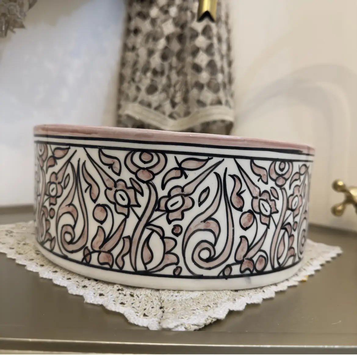 Pottery Vessel Basin for Custom Vanity & Artistic Decoration - 30cm :11.81 in